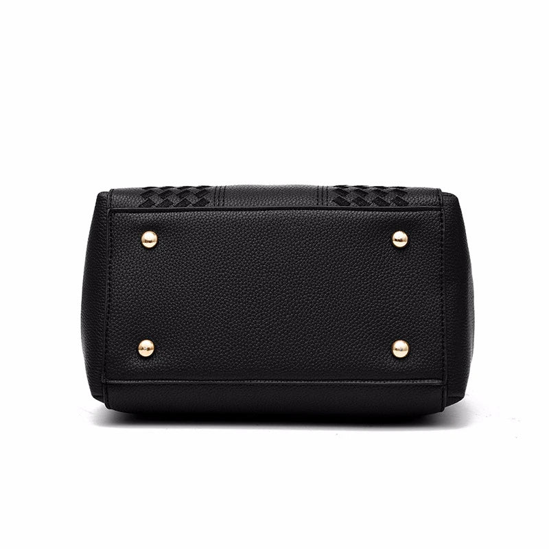 Bordado mensageiro sacos de bolsas de couro feminino sacos para mulheres sac a principal senhoras bola de cabelo saco de mão