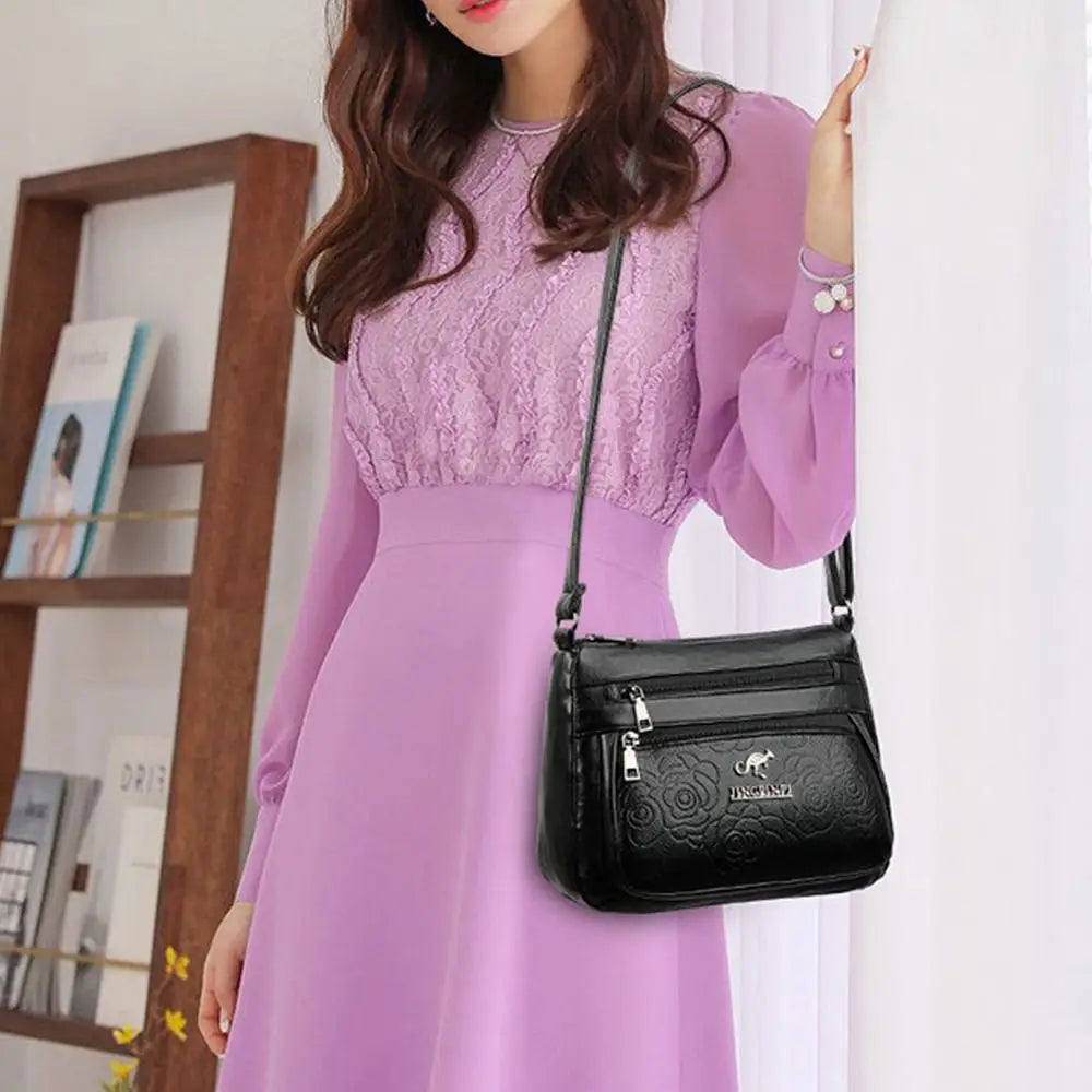 Bolsa de ombro única de capacidade múltipla para mulheres, bolsa de legumes para sogra, moda de meia-idade, comprar