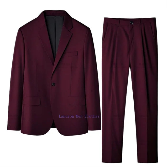 Terno de escritório masculino, casaco formal, calças plus size 6xl 7xl, blazer, trabalho de negócios, 2 peças, conjunto de padrinhos masculinos, roupas pretas, cinza e azuis