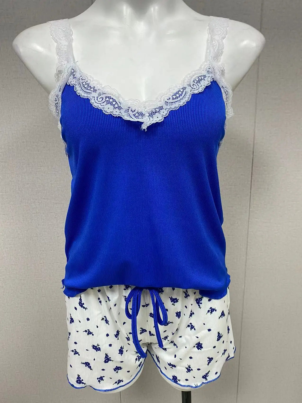 2025 feminino sexy renda camisola colete shorts sleepwear feminino fino ajuste de duas peças roupa de casa novo produto rosa café azul