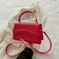 Alta qualidade bolsa de couro do plutônio bolsa feminina cor sólida ombro crossbody sacos senhora mensageiro pequena tote para meninas
