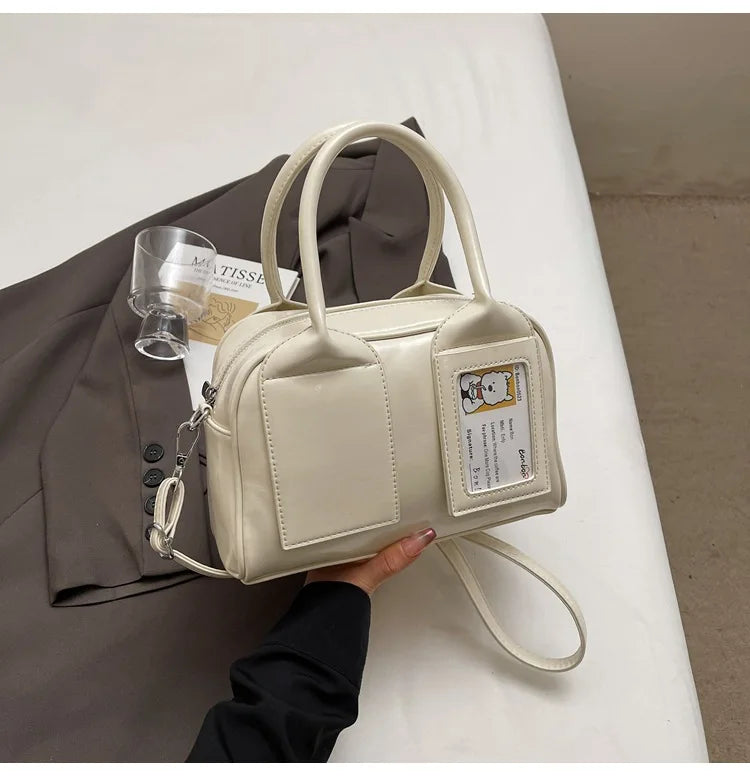 2026 novo y2k harajuku bolsa de ombro feminina coreano transparente ita saco crossbody feminino designer japonês tendência bolsa