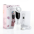 7 em 1 dispositivo de levantamento facial ems microcorrente rejuvenescimento da pele led facial pescoço endurecimento massageador rosto aparelho de cuidados de beleza