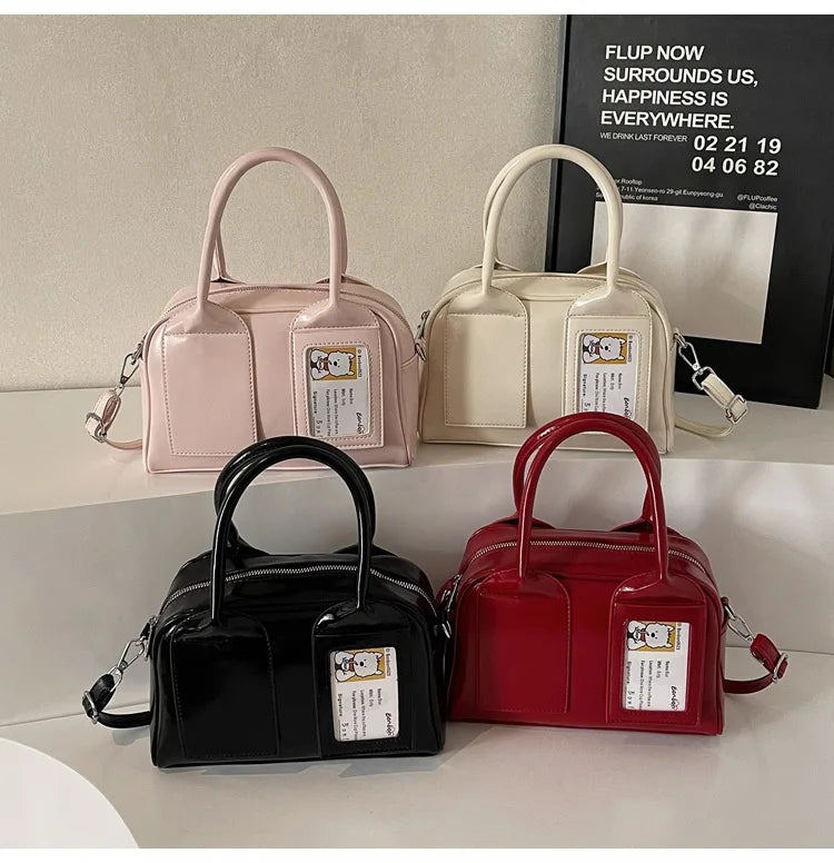 2026 novo y2k harajuku bolsa de ombro feminina coreano transparente ita saco crossbody feminino designer japonês tendência bolsa