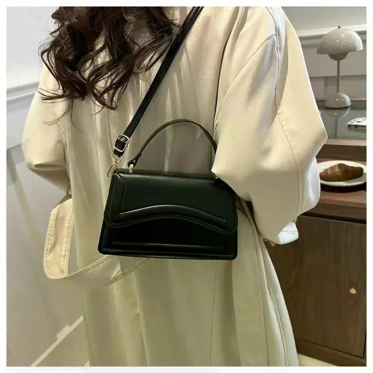 Alta qualidade bolsa de couro do plutônio bolsa feminina cor sólida ombro crossbody sacos senhora mensageiro pequena tote para meninas