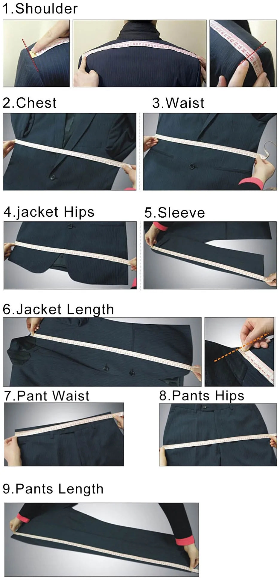 Terno masculino 2 peças terno jaqueta calças formal casamento smoking noivo roupas cor personalizada blazer XS-5XL