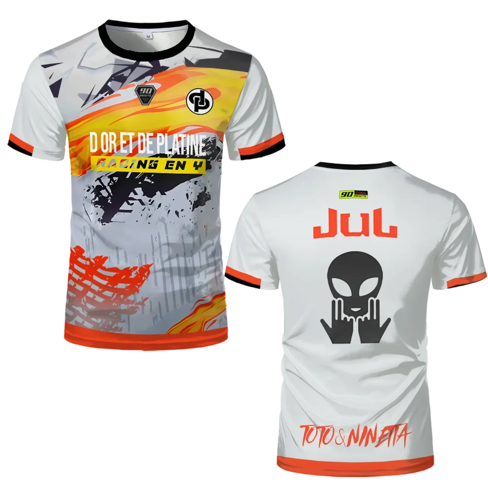 90 minutos série mm9 jul camisa de futebol masculino verão esportes ao ar livre camisa de secagem rápida oversized treinamento de fitness camiseta