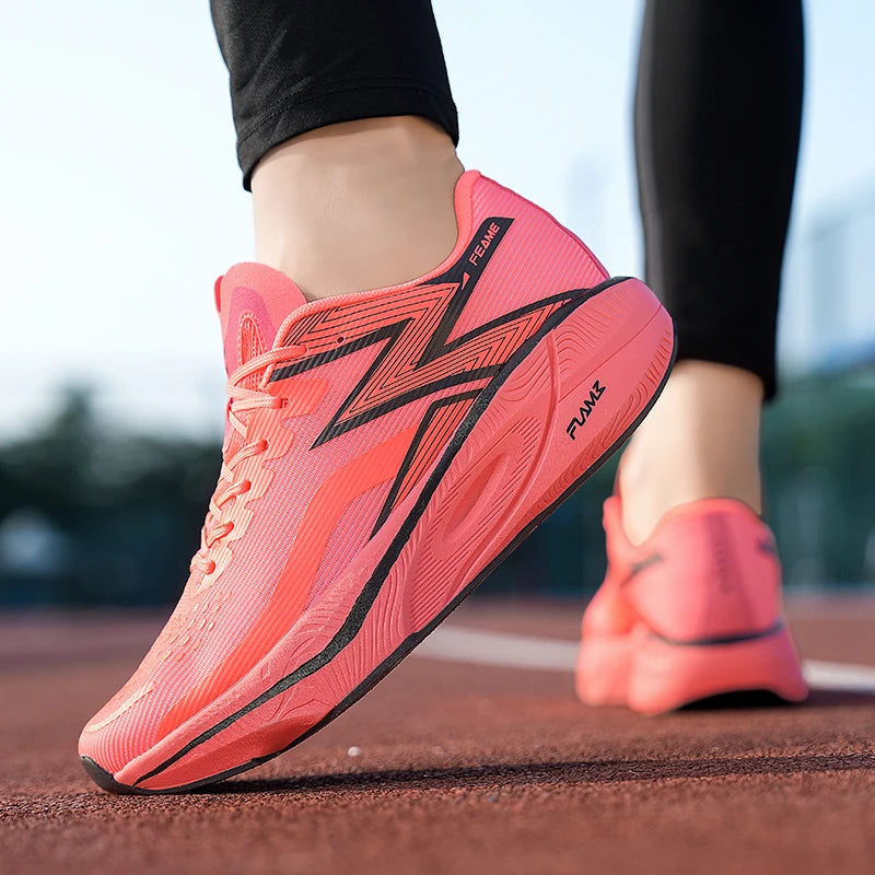 Calçados de corrida masculinos casuais e confortáveis de cor sólida resistentes ao desgaste, calçados esportivos respiráveis e fáceis de usar com cadarços ajustáveis, antiderrapantes e confortáveis para exercícios a