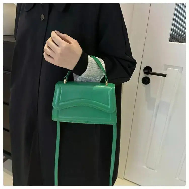 Alta qualidade bolsa de couro do plutônio bolsa feminina cor sólida ombro crossbody sacos senhora mensageiro pequena tote para meninas