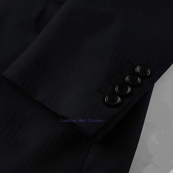 Terno de escritório masculino, casaco formal, calças plus size 6xl 7xl, blazer, trabalho de negócios, 2 peças, conjunto de padrinhos masculinos, roupas pretas, cinza e azuis