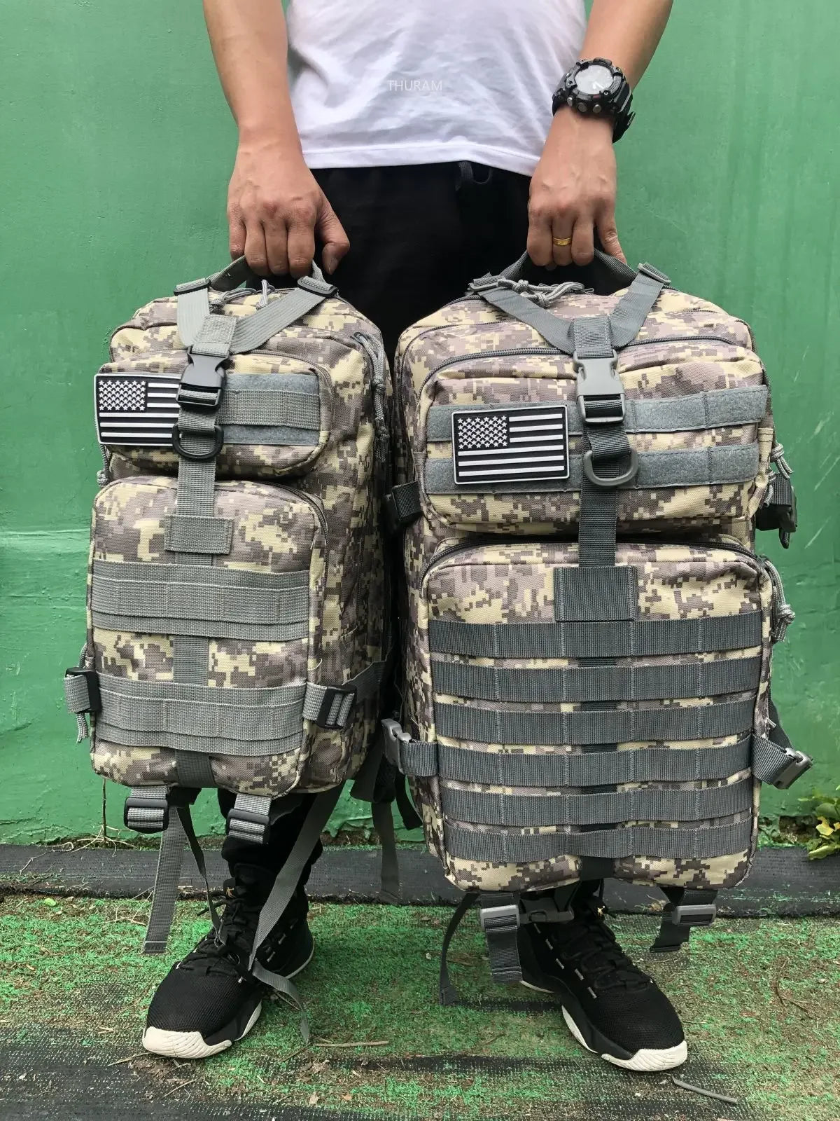 25l/50l resistente náilon impermeável tático esportes trekking pesca caça acampamento caminhadas saco mochila ao ar livre