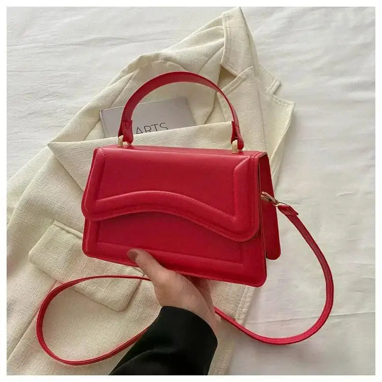 Alta qualidade bolsa de couro do plutônio bolsa feminina cor sólida ombro crossbody sacos senhora mensageiro pequena tote para meninas