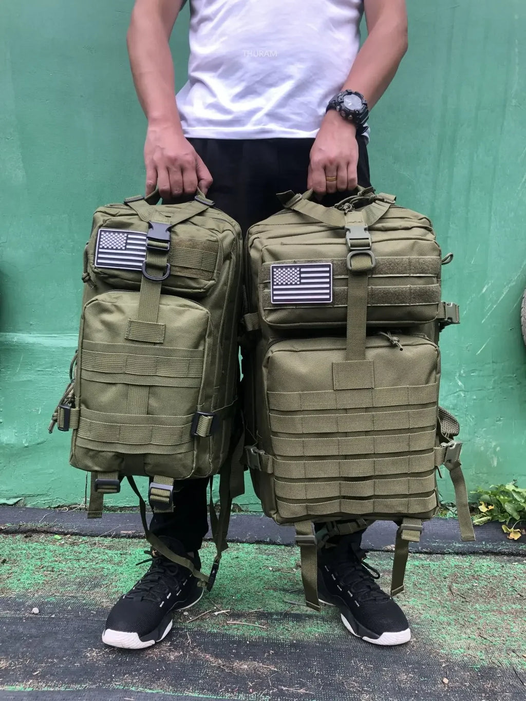 25l/50l resistente náilon impermeável tático esportes trekking pesca caça acampamento caminhadas saco mochila ao ar livre