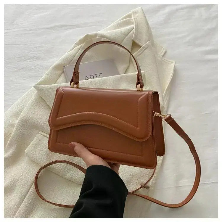 Alta qualidade bolsa de couro do plutônio bolsa feminina cor sólida ombro crossbody sacos senhora mensageiro pequena tote para meninas