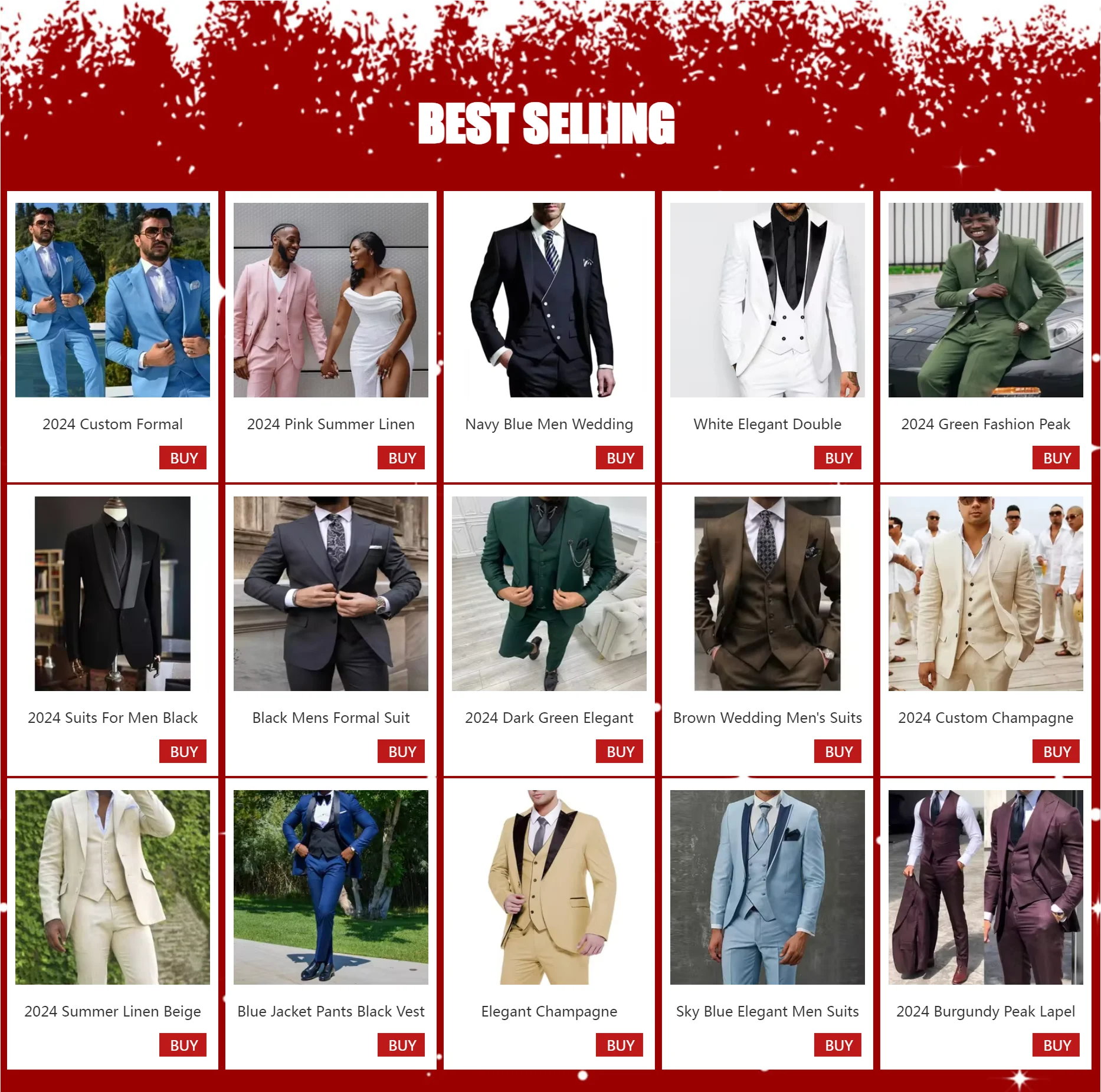 Ternos de negócios para homens casamento noivo notch lapela duplo breasted colete masculino vestido traje homme festa de formatura roupas masculinas 3 peças