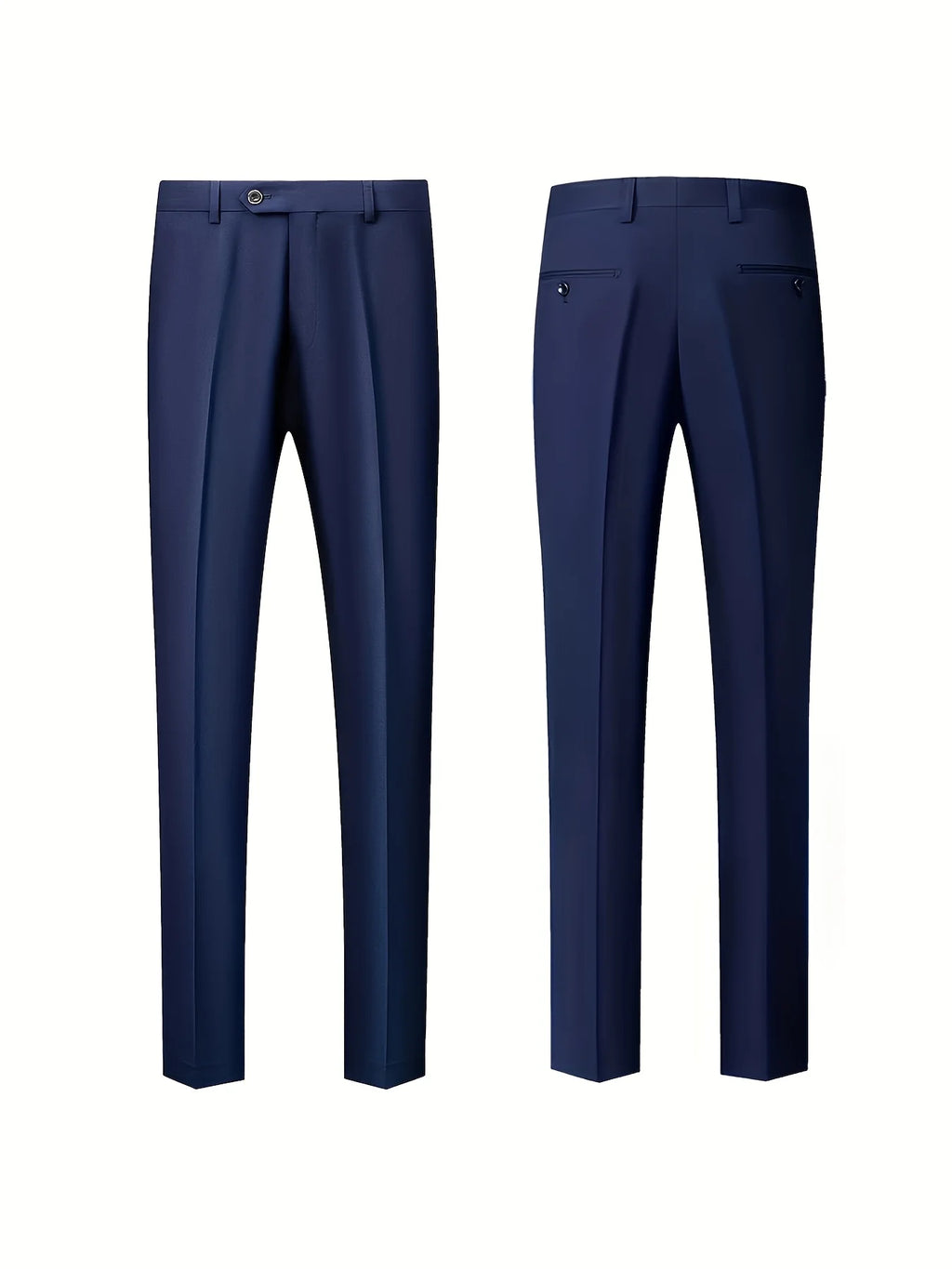 Conjunto de terno formal masculino negócios casual fino ajuste smoking para casamento, lapela de entalhe de manga longa, noivo