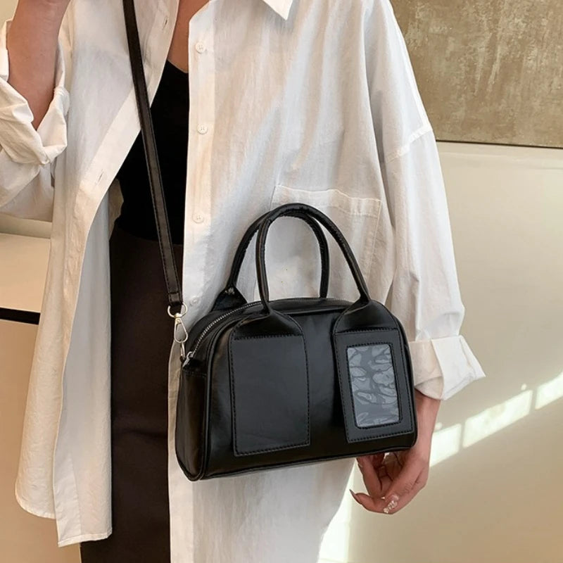 2026 novo y2k harajuku bolsa de ombro feminina coreano transparente ita saco crossbody feminino designer japonês tendência bolsa