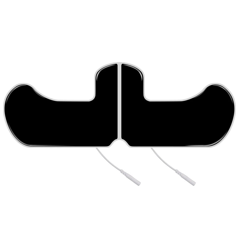 Almofadas de eletrodo ems, plugue de 2 mm 34x13cm para ombro, acupuntura, estimulador muscular, massageador, dezenas, fisioterapia, cuidados de saúde, 1 peça