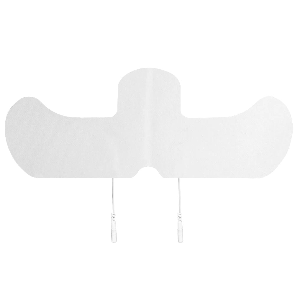 Almofadas de eletrodo ems, plugue de 2 mm 34x13cm para ombro, acupuntura, estimulador muscular, massageador, dezenas, fisioterapia, cuidados de saúde, 1 peça