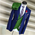 Ternos de negócios para homens casamento noivo notch lapela duplo breasted colete masculino vestido traje homme festa de formatura roupas masculinas 3 peças