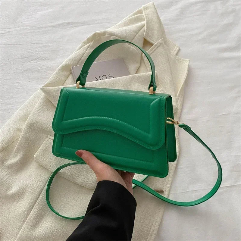 Alta qualidade bolsa de couro do plutônio bolsa feminina cor sólida ombro crossbody sacos senhora mensageiro pequena tote para meninas