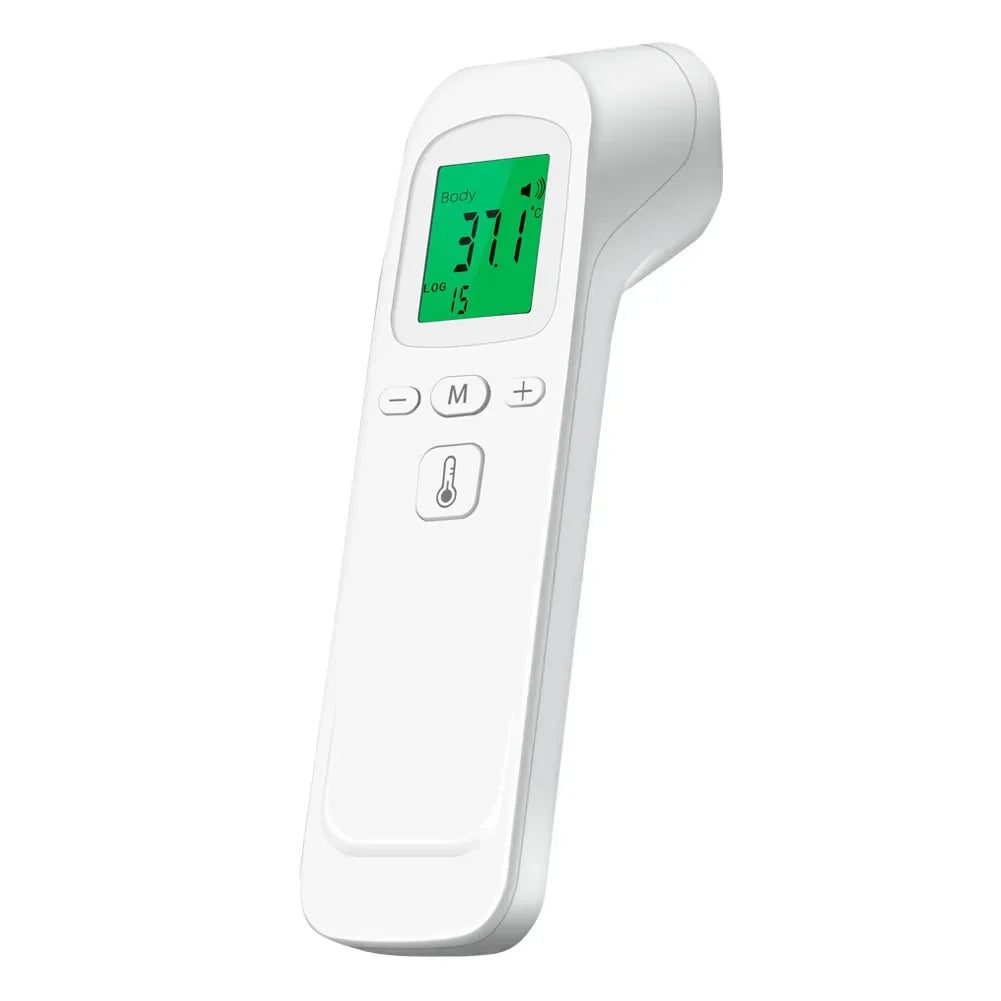Termômetro infravermelho digital médico, sem contato, portátil, medição rápida de temperatura, corpo, testa