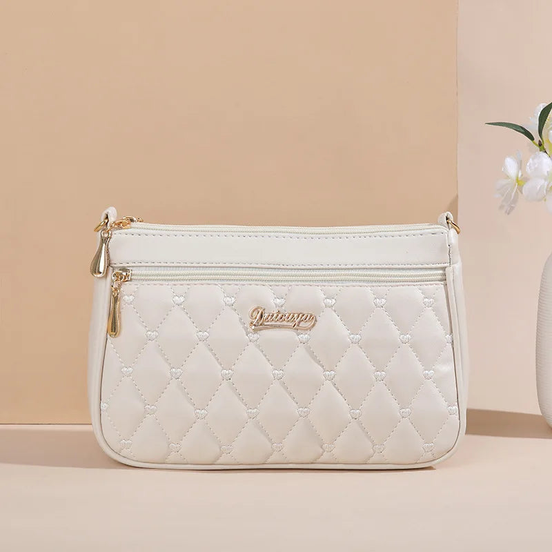 Bordado mensageiro sacos de bolsas de couro feminino sacos para mulheres sac a principal senhoras bola de cabelo saco de mão