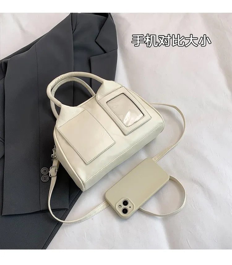 2026 novo y2k harajuku bolsa de ombro feminina coreano transparente ita saco crossbody feminino designer japonês tendência bolsa