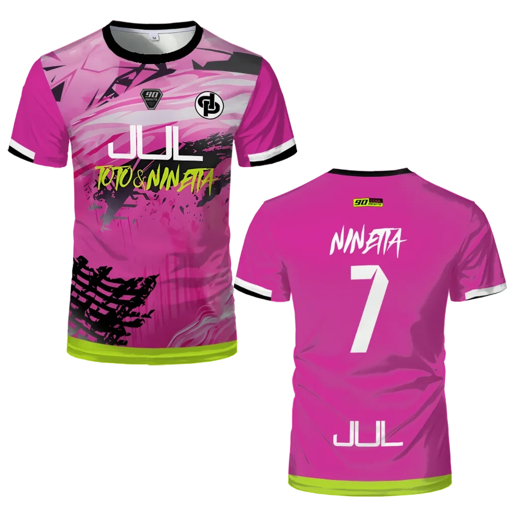 90 minutos série mm9 jul camisa de futebol masculino verão esportes ao ar livre camisa de secagem rápida oversized treinamento de fitness camiseta