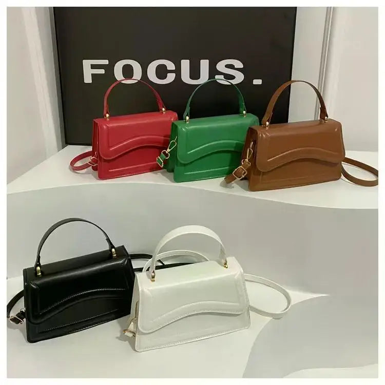 Alta qualidade bolsa de couro do plutônio bolsa feminina cor sólida ombro crossbody sacos senhora mensageiro pequena tote para meninas