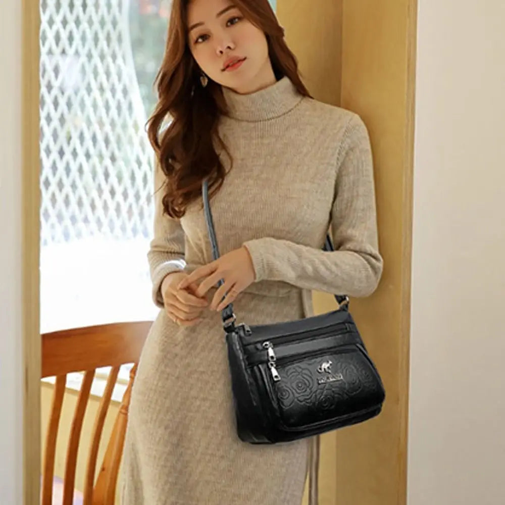 Bolsa de ombro única de capacidade múltipla para mulheres, bolsa de legumes para sogra, moda de meia-idade, comprar