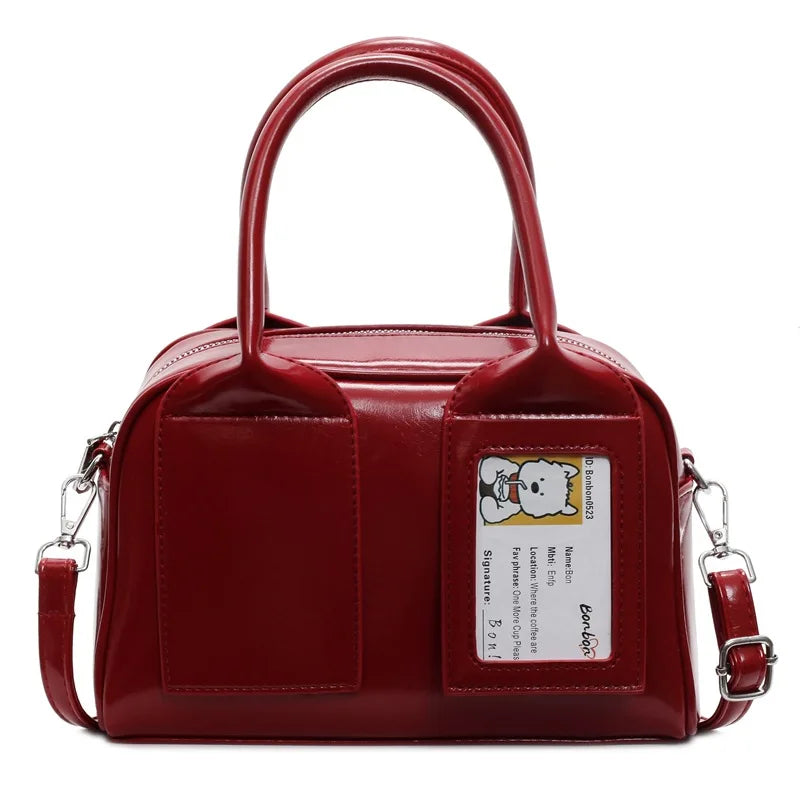 2026 novo y2k harajuku bolsa de ombro feminina coreano transparente ita saco crossbody feminino designer japonês tendência bolsa