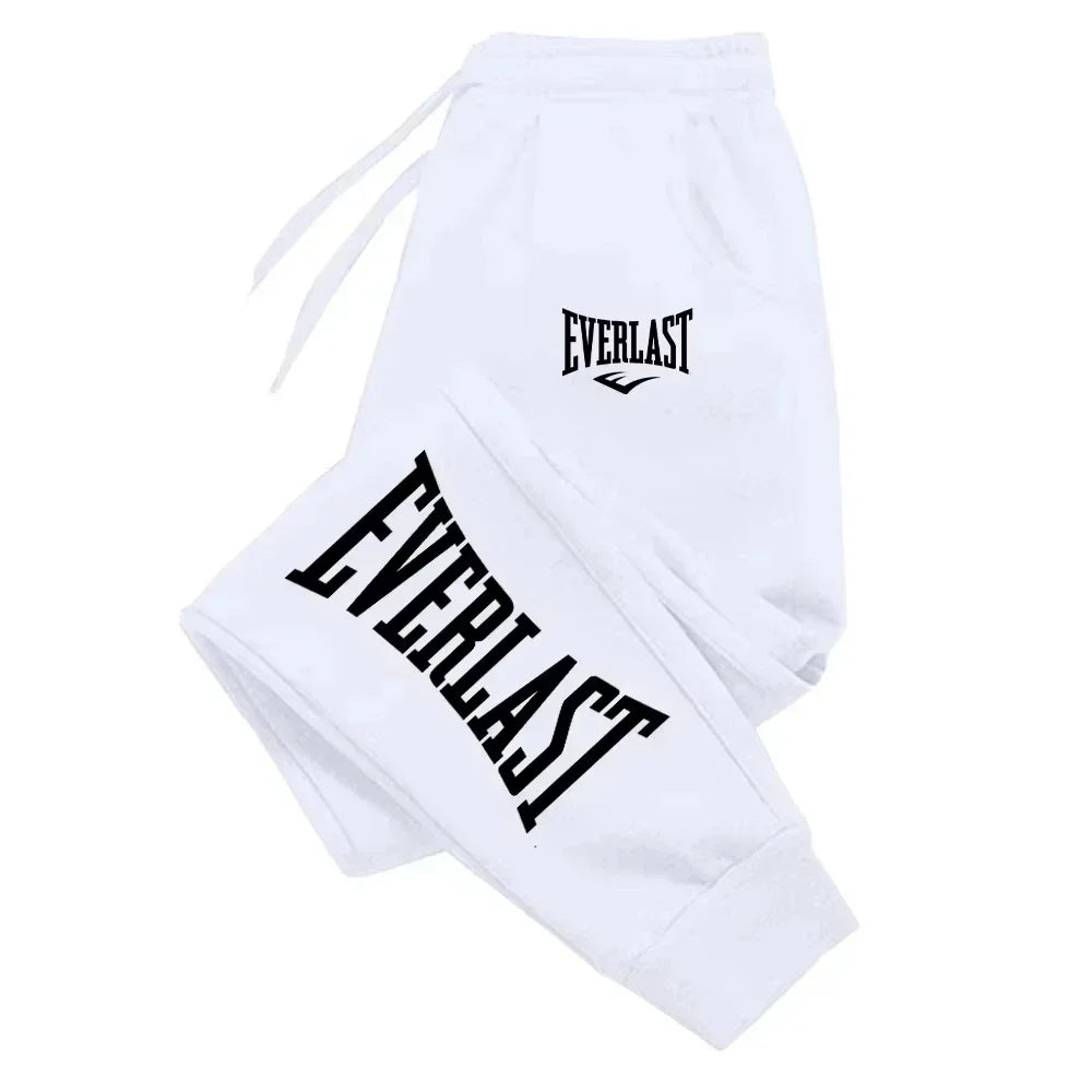 2025 everlast masculino feminino jogging sweatpants correndo velo streetwear esporte oversized jogger calças de suor 2025 roupas