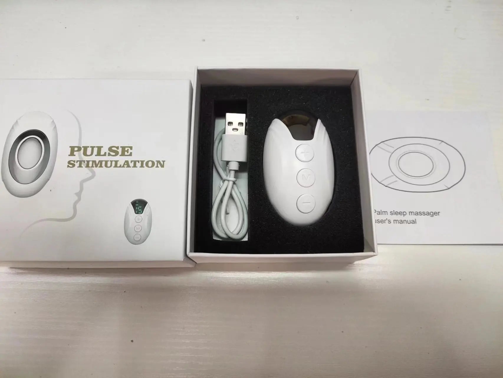 Dispositivo Handheld Sleep Aid, Aliviar a insônia, Instrumento De Terapia De Ansiedade Noturna, Alívio De Pressão De Relaxamento