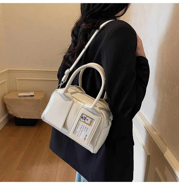 2026 novo y2k harajuku bolsa de ombro feminina coreano transparente ita saco crossbody feminino designer japonês tendência bolsa