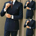 2 peça terno de casamento masculino moda magro terno de escritório de negócios masculino blazer calças smoking para o noivo traje de casamento homme