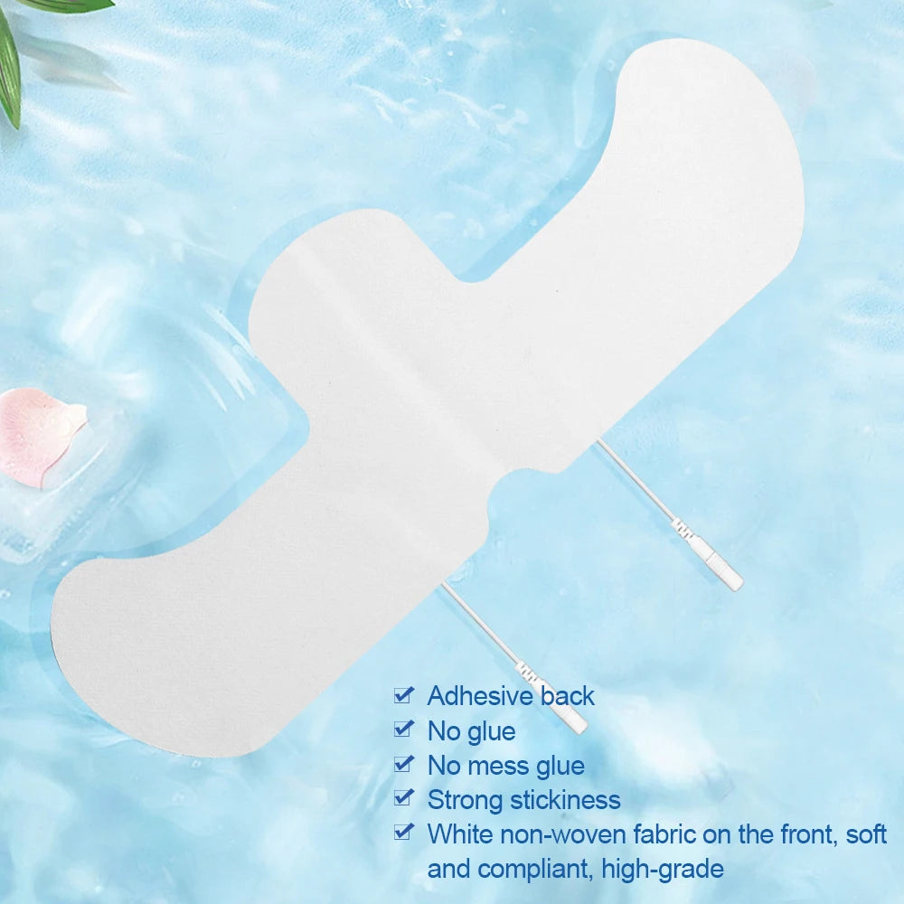 Almofadas de eletrodo ems, plugue de 2 mm 34x13cm para ombro, acupuntura, estimulador muscular, massageador, dezenas, fisioterapia, cuidados de saúde, 1 peça