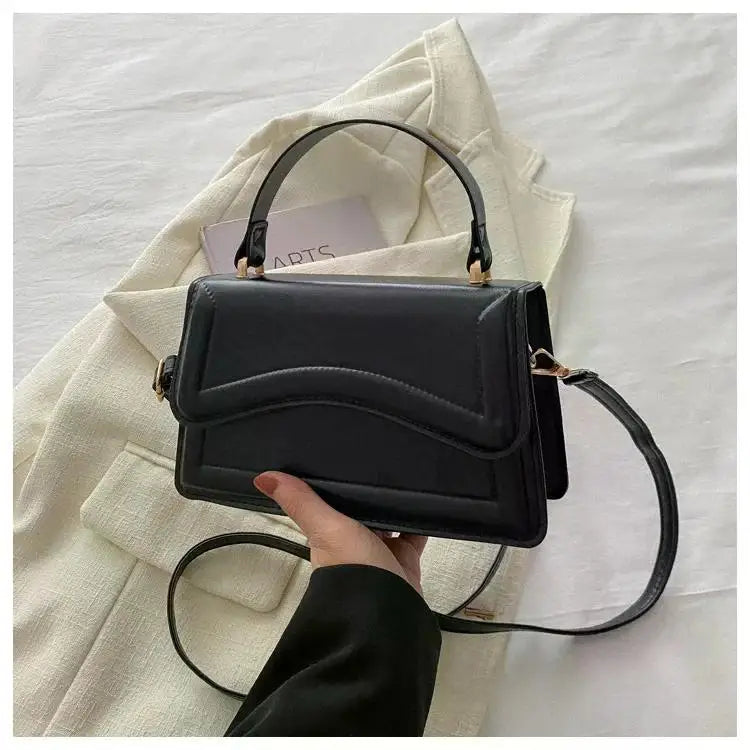 Alta qualidade bolsa de couro do plutônio bolsa feminina cor sólida ombro crossbody sacos senhora mensageiro pequena tote para meninas
