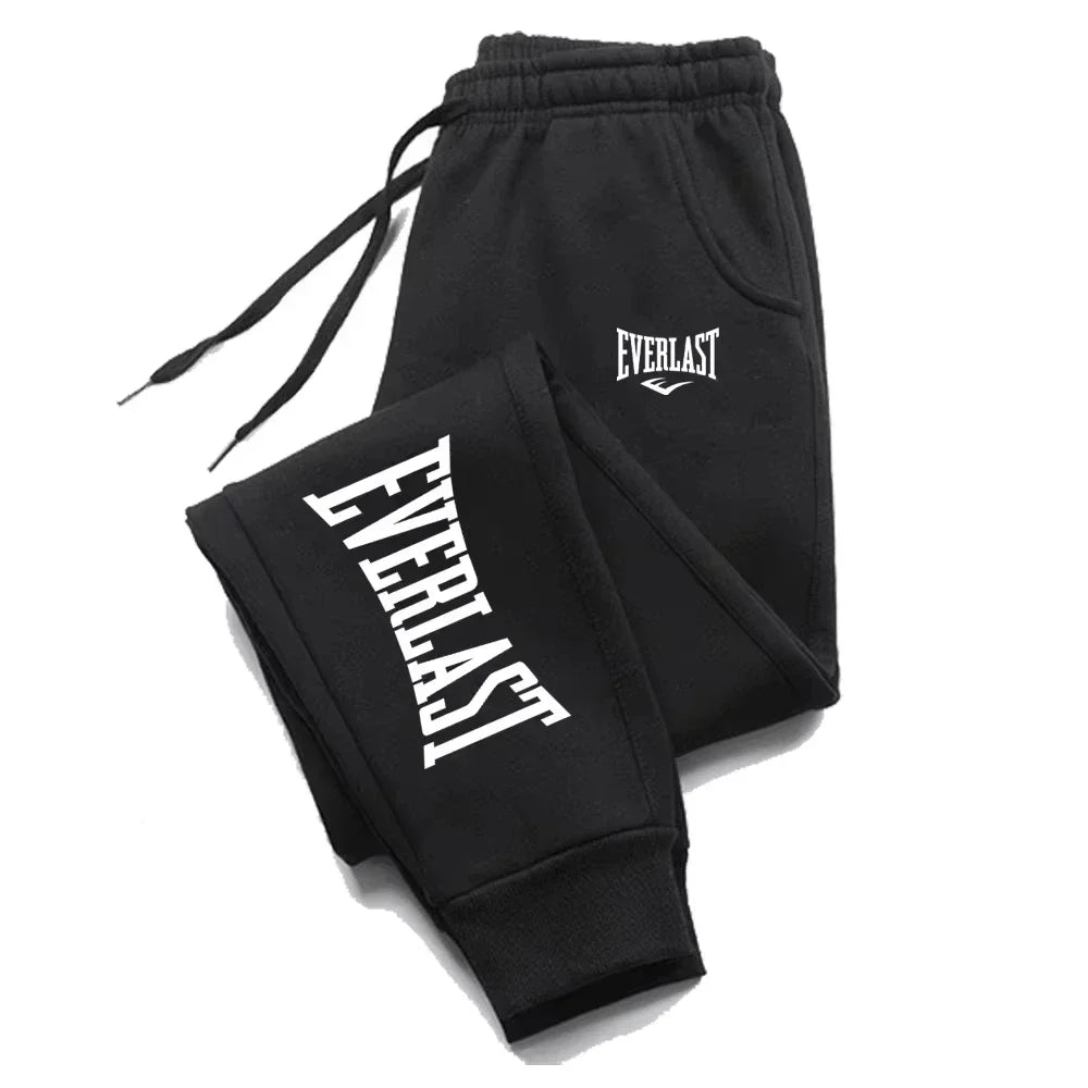 2025 everlast masculino feminino jogging sweatpants correndo velo streetwear esporte oversized jogger calças de suor 2025 roupas