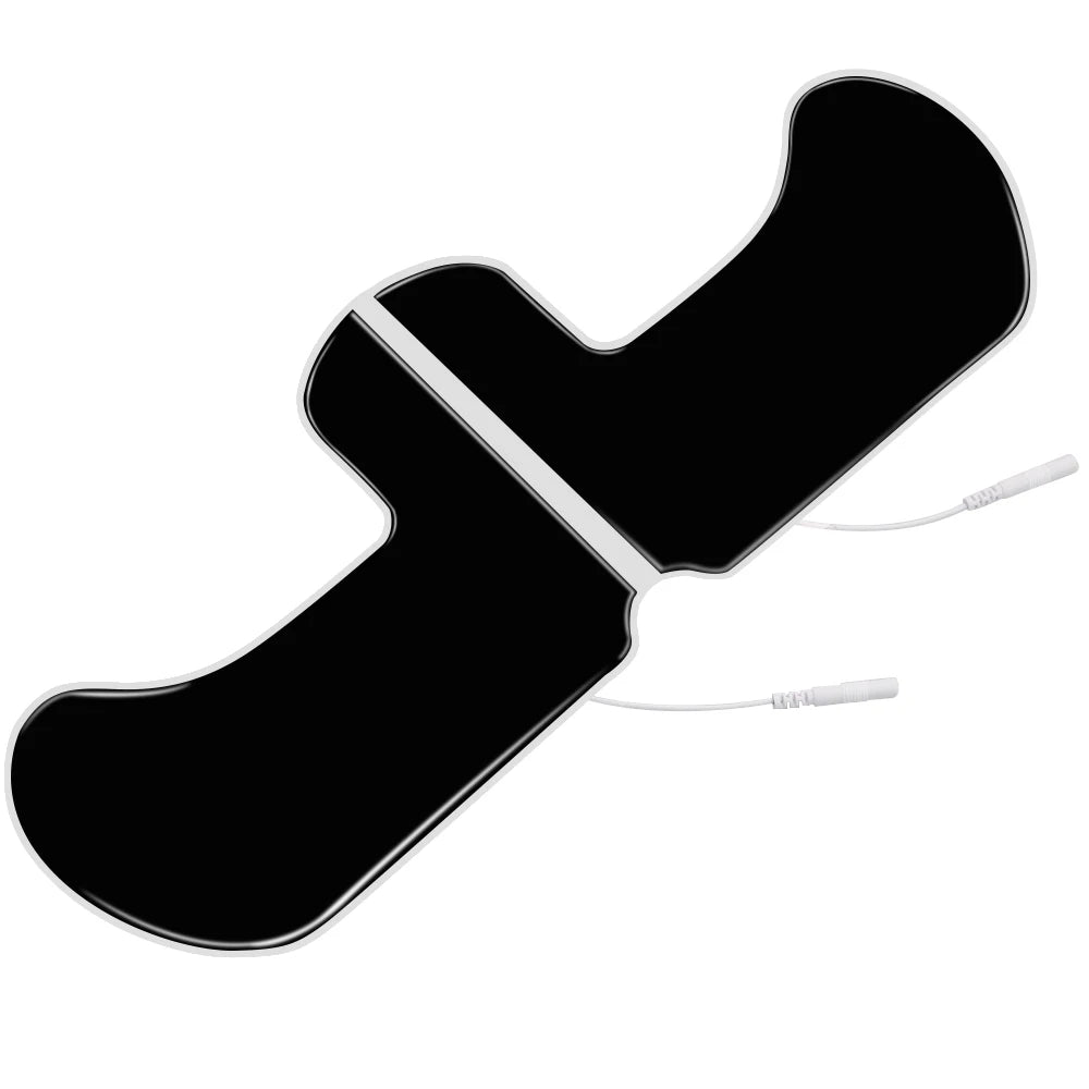 Almofadas de eletrodo ems, plugue de 2 mm 34x13cm para ombro, acupuntura, estimulador muscular, massageador, dezenas, fisioterapia, cuidados de saúde, 1 peça