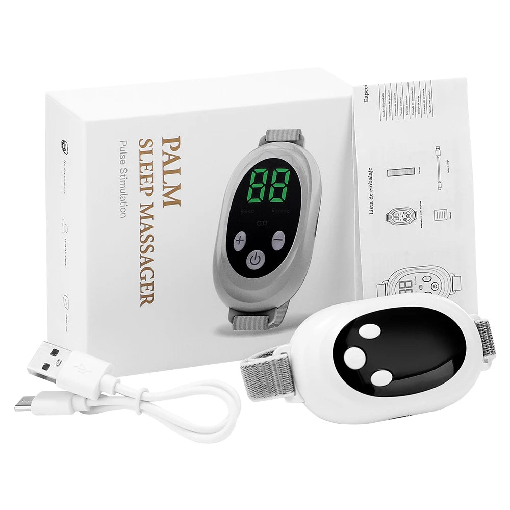 Dispositivo Handheld Sleep Aid, Aliviar a insônia, Instrumento De Terapia De Ansiedade Noturna, Alívio De Pressão De Relaxamento