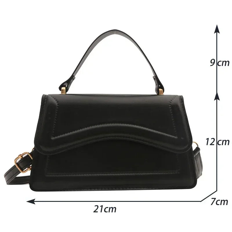 Alta qualidade bolsa de couro do plutônio bolsa feminina cor sólida ombro crossbody sacos senhora mensageiro pequena tote para meninas