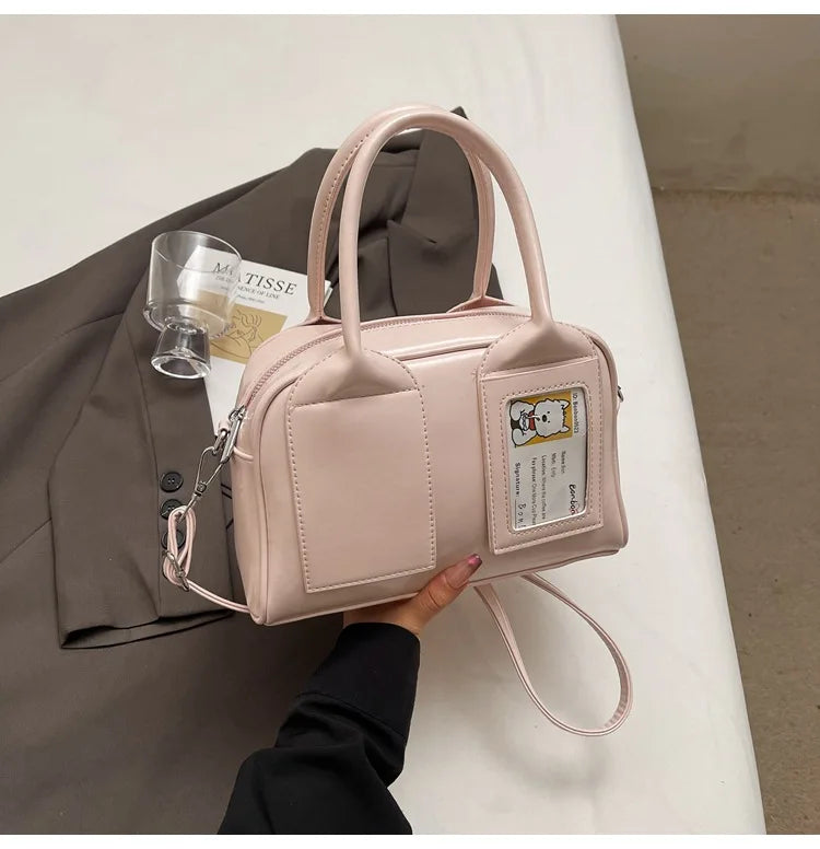 2026 novo y2k harajuku bolsa de ombro feminina coreano transparente ita saco crossbody feminino designer japonês tendência bolsa