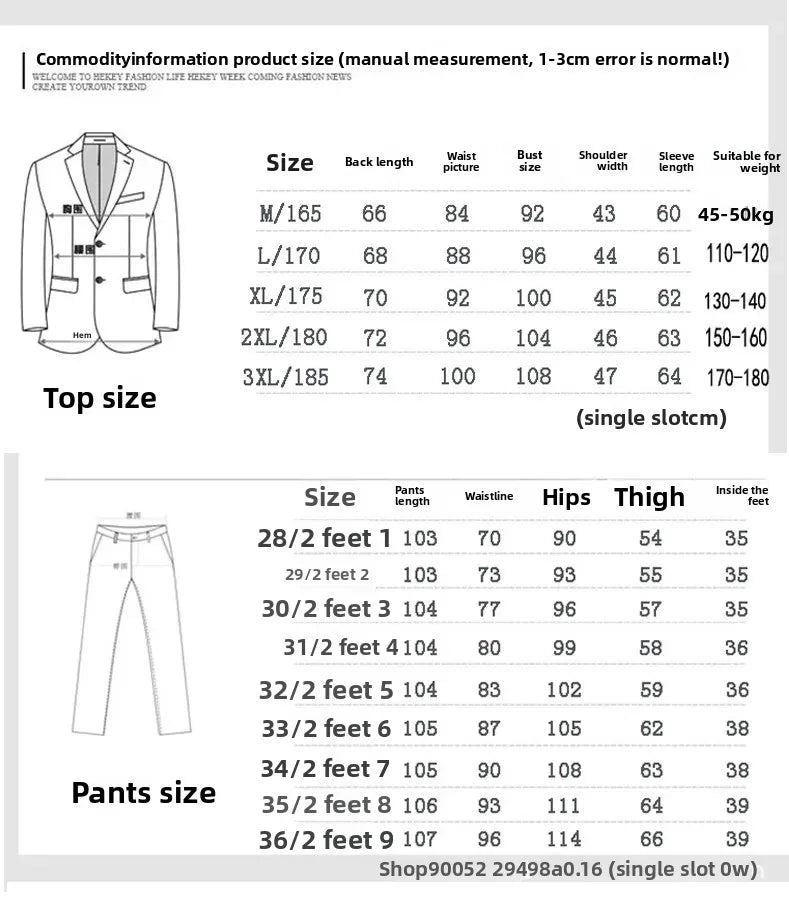 Terno de casamento xadrez fino ajuste masculino jaqueta estilo coreano negócios casual terno único breasted com conjunto de padrinhos de casamento wear