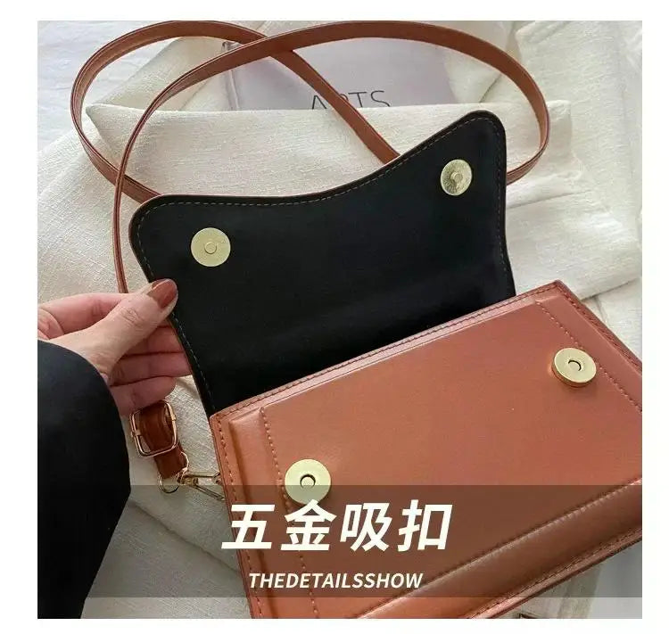 Alta qualidade bolsa de couro do plutônio bolsa feminina cor sólida ombro crossbody sacos senhora mensageiro pequena tote para meninas