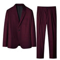 Terno de escritório masculino, casaco formal, calças plus size 6xl 7xl, blazer, trabalho de negócios, 2 peças, conjunto de padrinhos masculinos, roupas pretas, cinza e azuis
