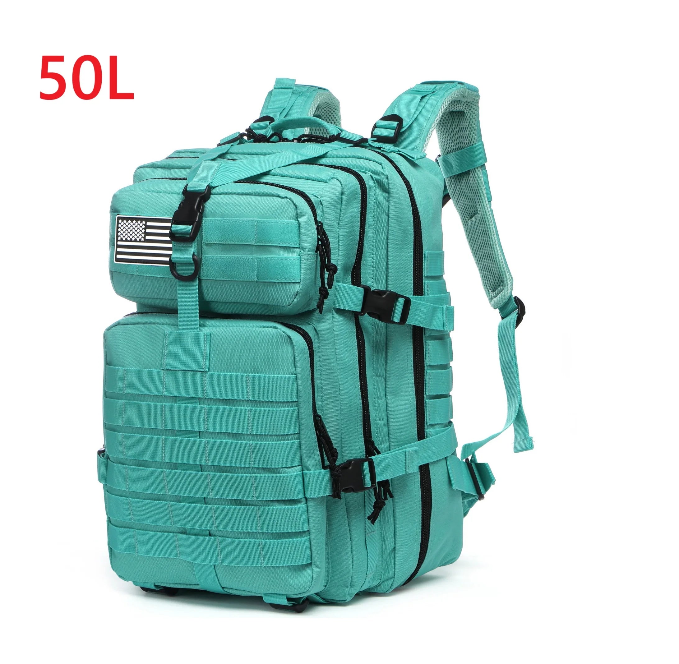 25l/50l resistente náilon impermeável tático esportes trekking pesca caça acampamento caminhadas saco mochila ao ar livre