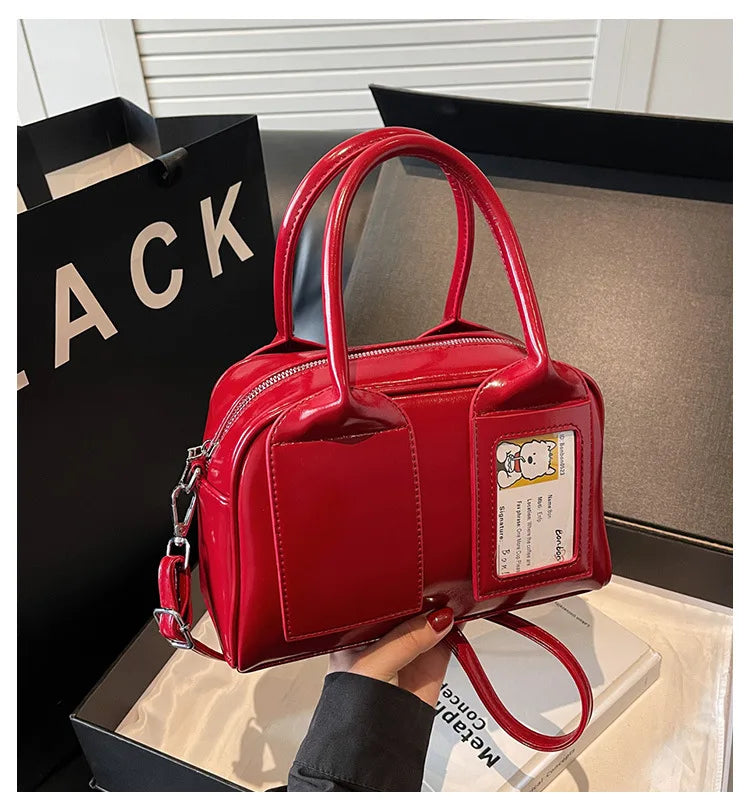 2026 novo y2k harajuku bolsa de ombro feminina coreano transparente ita saco crossbody feminino designer japonês tendência bolsa