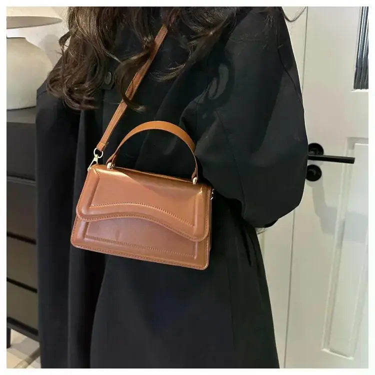 Alta qualidade bolsa de couro do plutônio bolsa feminina cor sólida ombro crossbody sacos senhora mensageiro pequena tote para meninas
