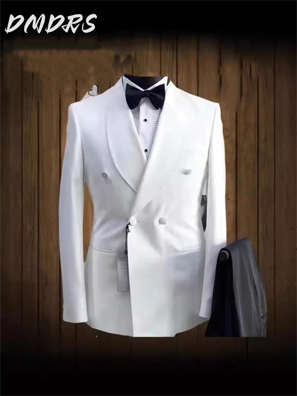 Clássico cor sólida conjunto de terno masculino para vestido de casamento elegante único breasted jaqueta calças para negócios padrinhos vestidos